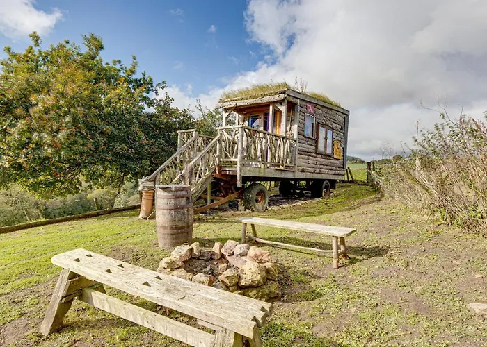 2x Double Bed - Glamping Wagon Dalby Forest Tatil Evi Scarborough