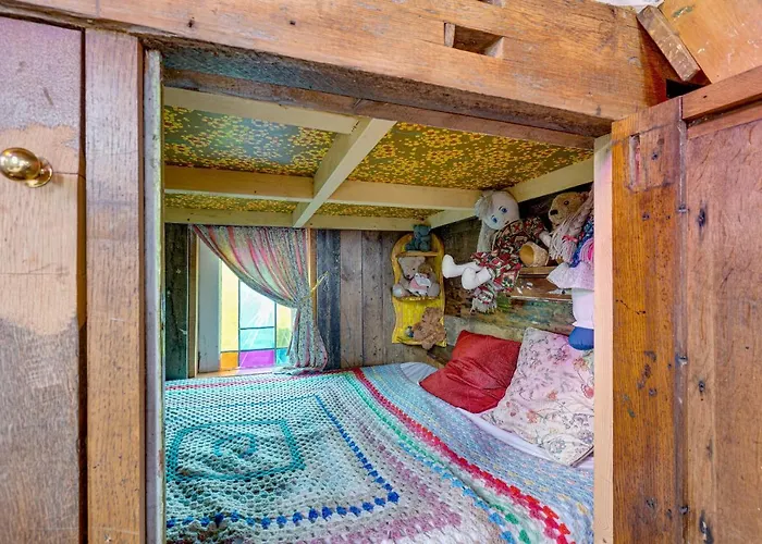 Tatil Evi 2x Double Bed - Glamping Wagon Dalby Forest *