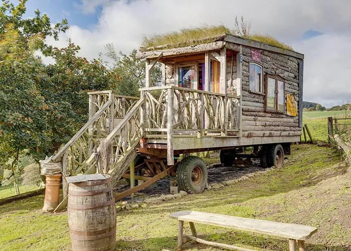 2x Double Bed - Glamping Wagon Dalby Forest Tatil Evi Scarborough